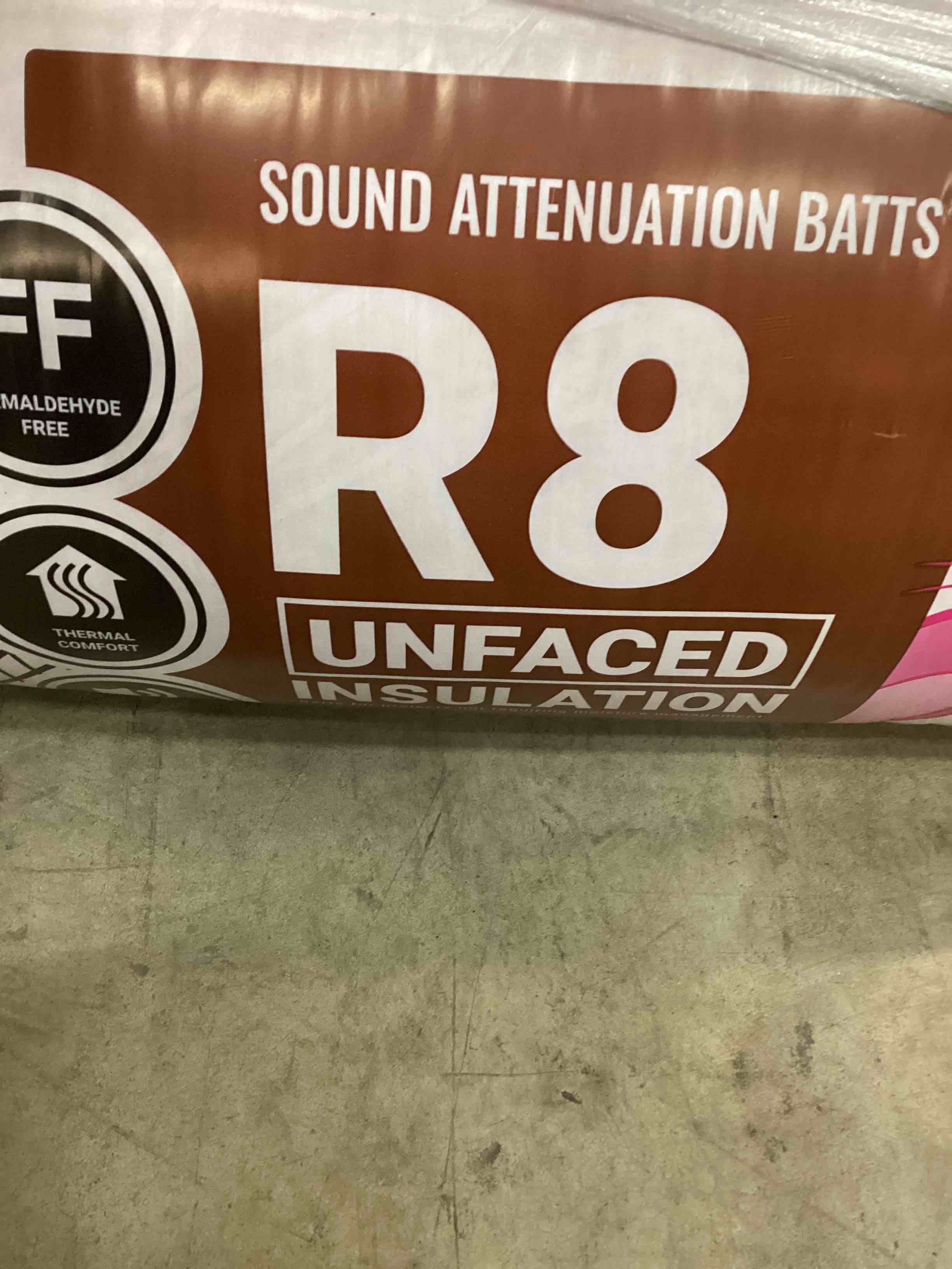2 batt r8 unfaced insulation 16” 