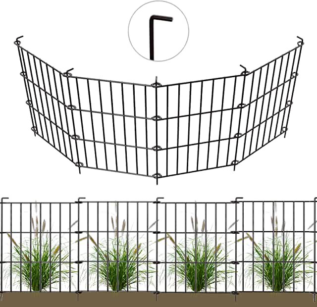 garden fence 4 panels