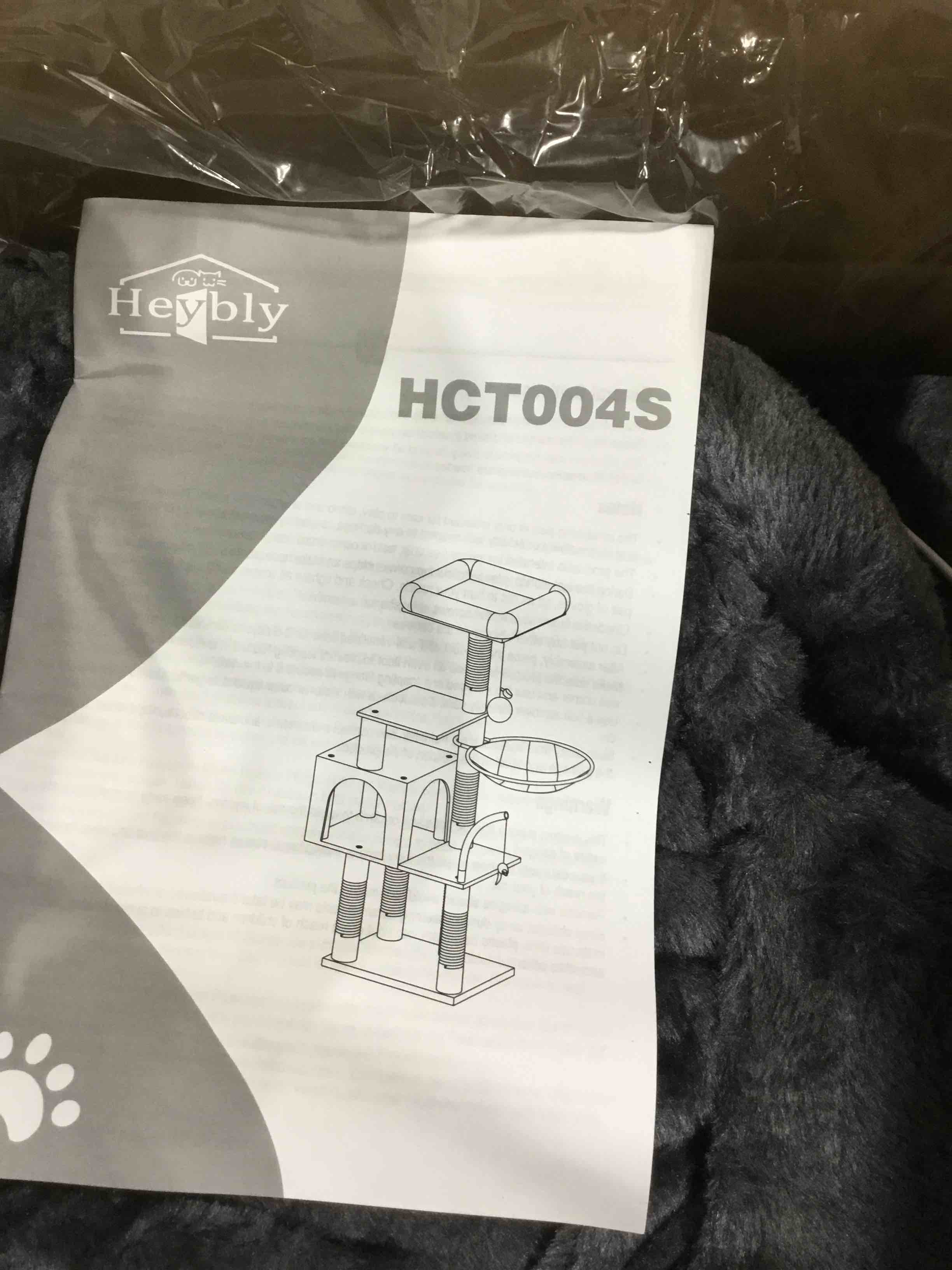 heybly  HCT004SG  Cat tree KRATZBAUM.  gray