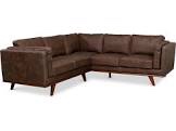 Sullivan leather sectional INCOMPLETE 