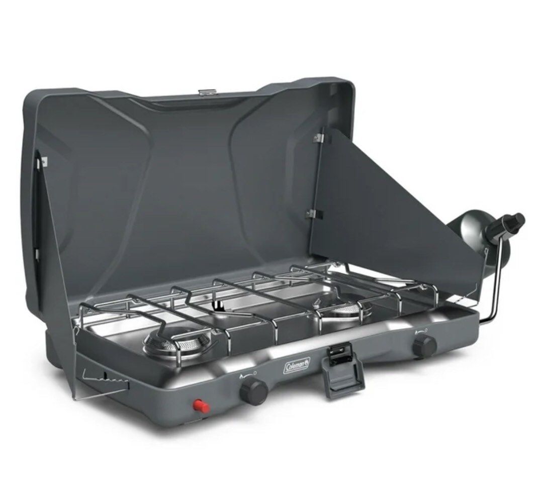Coleman 22000 BTU 2 Burner Propane Gas Camping Stove