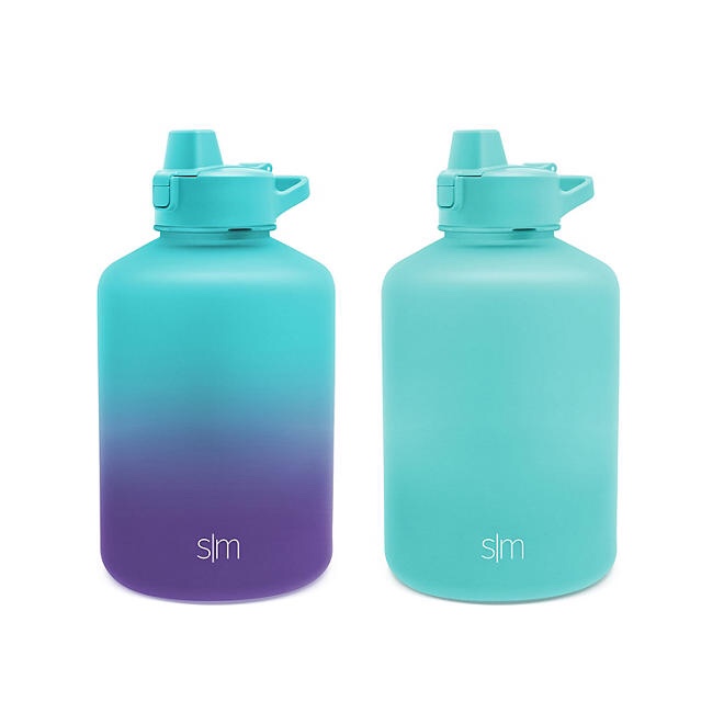 Simple Modern 64-oz Tritan Plastic Summit With Simple Flip Straw Lid, (2 pk.)