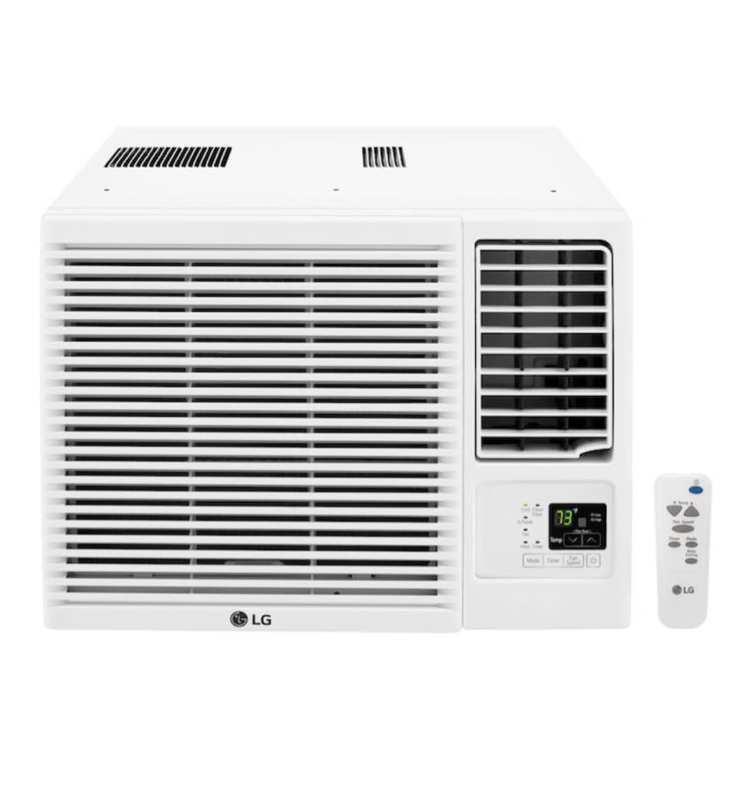 LG ELECTRONICS 1440-sq ft Window Air Conditioner with Heater with Remote (230-Volt; 23000-BTU)