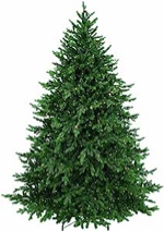 Bethlehem Lighting 7.5-Feet PE and PVC Tips Pre-Lit Hunter Christmas Tree Clear Mini Lights