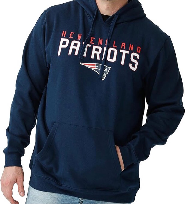 NFL NEW ENGLAND PATRIOTS Solid Hooded For Youth 
