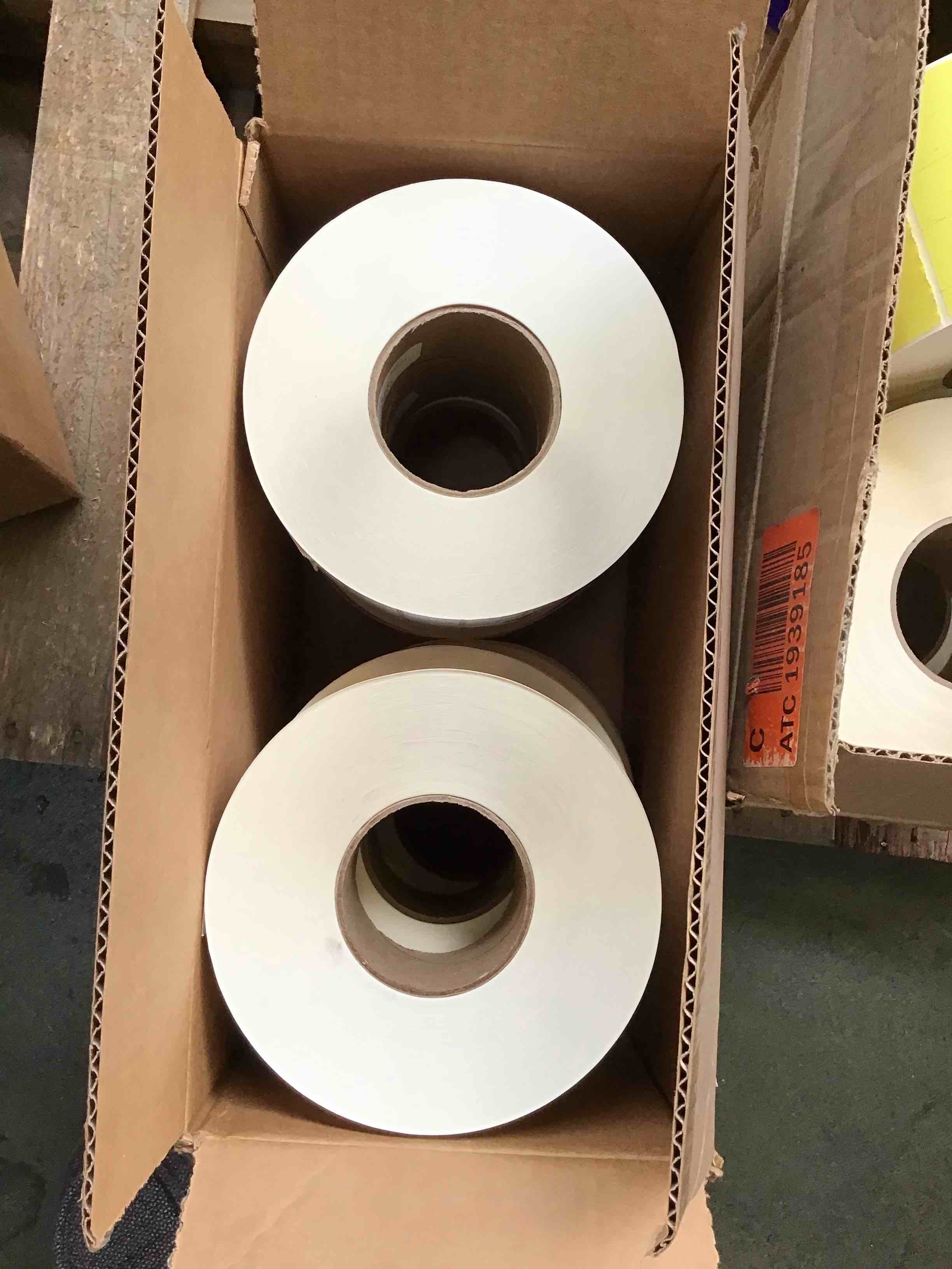 6 Rolls of 5500 3x1 White Labels