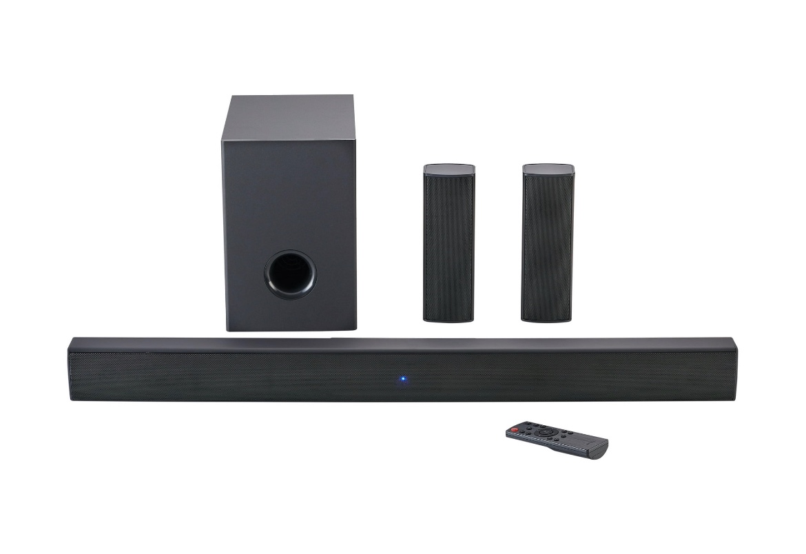 Onn 5.1 Soundbar 6 Speakers + Wireless Subwoofer 