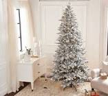 Mr. Christmas 7.5' Flocked LED 55-Function Prelit Tree with Alexa Integration