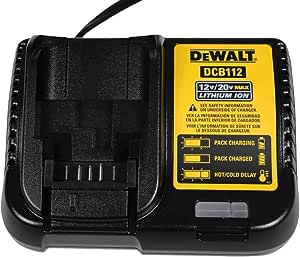 DEWALT 20V MAX Battery Charger (DCB112)
