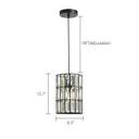 1-Light-Modern-Mini-Pendant-Light-Black-Crystal-Hanging-Chandelier-for-Kitchen-Island