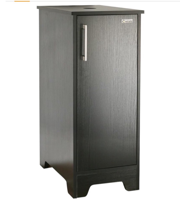eclife 13" Bathroom Vanity Sink Combo Small Cuboid Stand Cabinet 