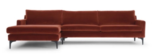 Jones 2 - Piece Upholstered Chaise L-Sectional(incomplete chaise only)