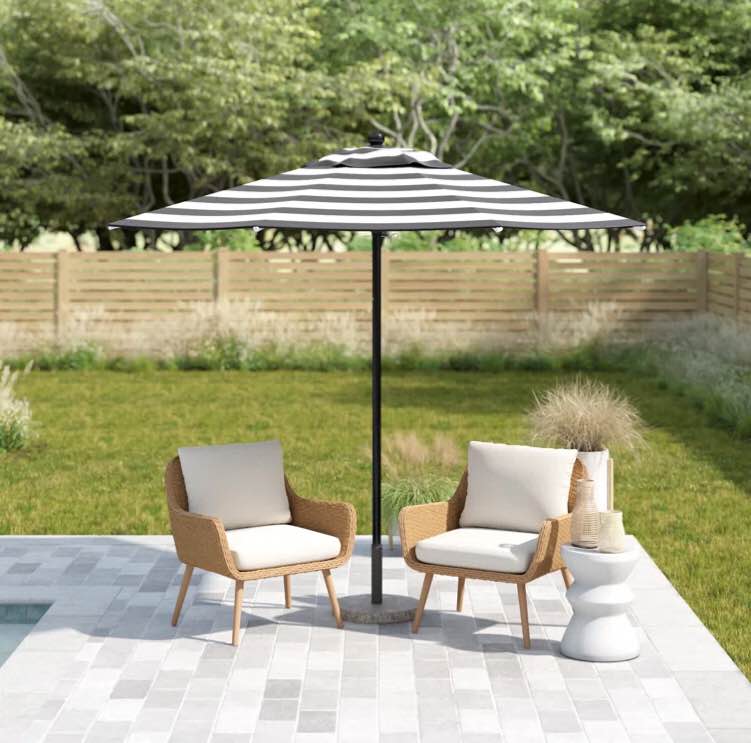 9' Market Sunbrella Umbrella