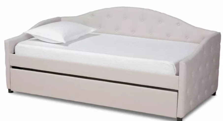 Becker-Beige daybed Q/T (incomplete) 