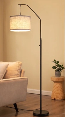 Mccurry 68" Arched Dimmable Floor Lamp(incomplete) 