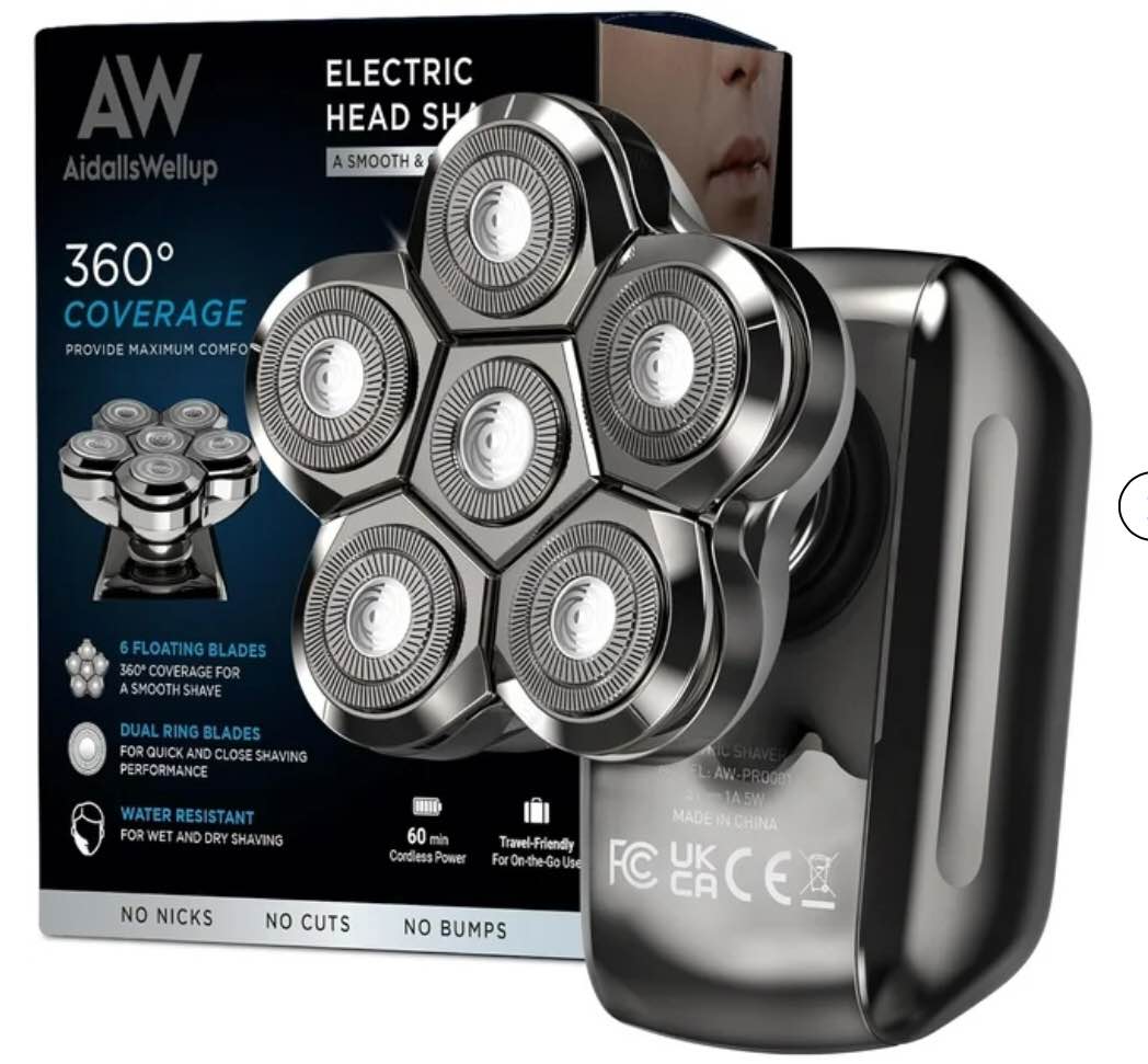 AW AidallsWellup 360 hyper flex technology 6 blades 