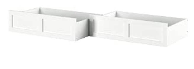 Queen/king/TXL white E-66842 Drawers 