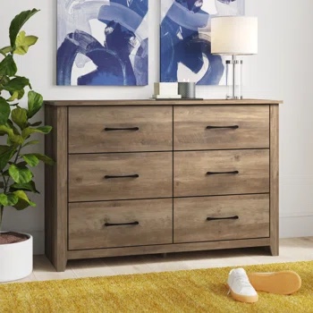 Walter 6 Drawers Double Dresser
