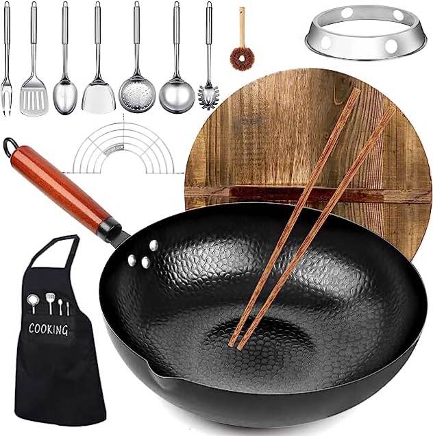 13.4in Wok Set