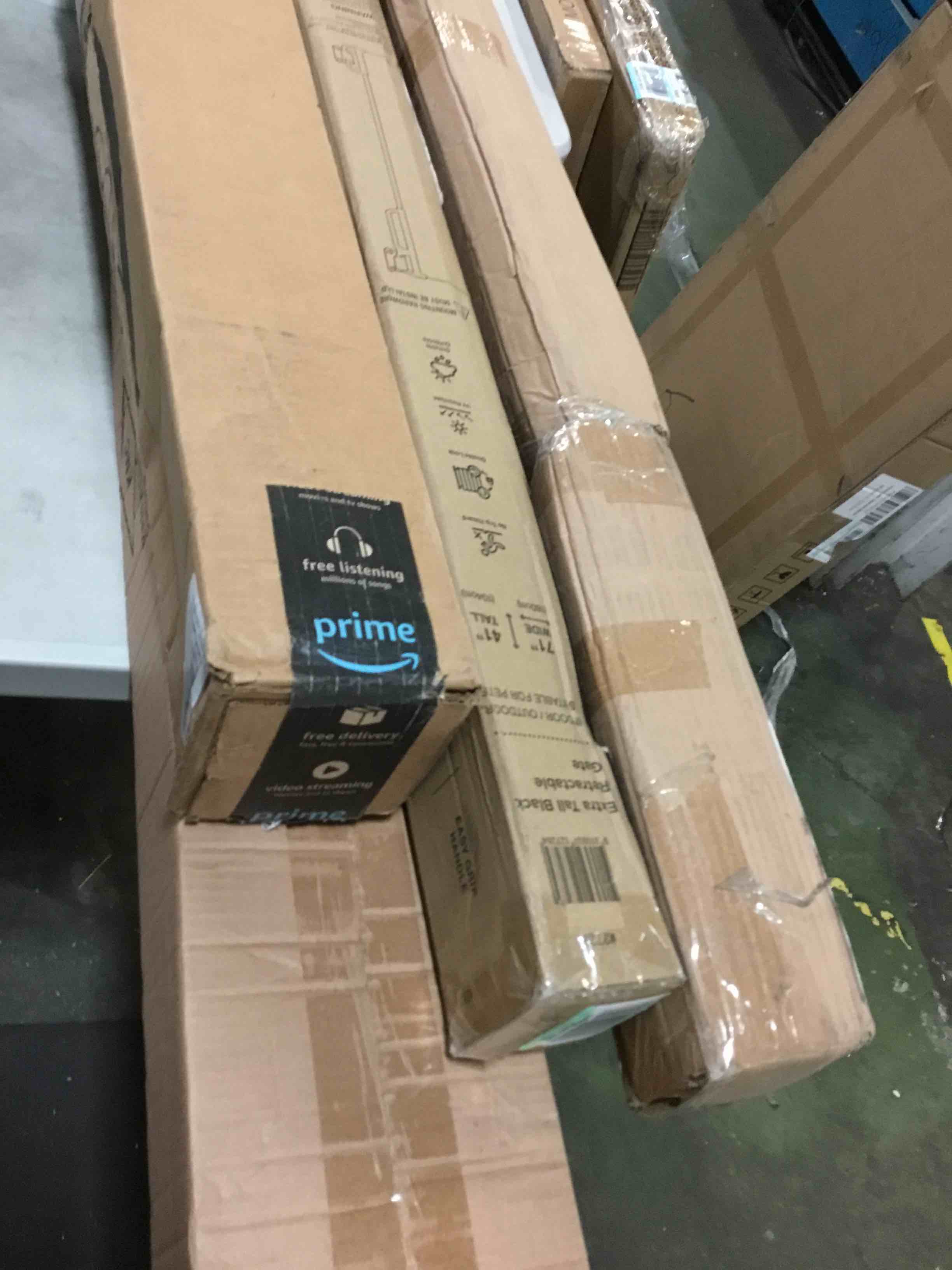 Assorted includes curtains and more…