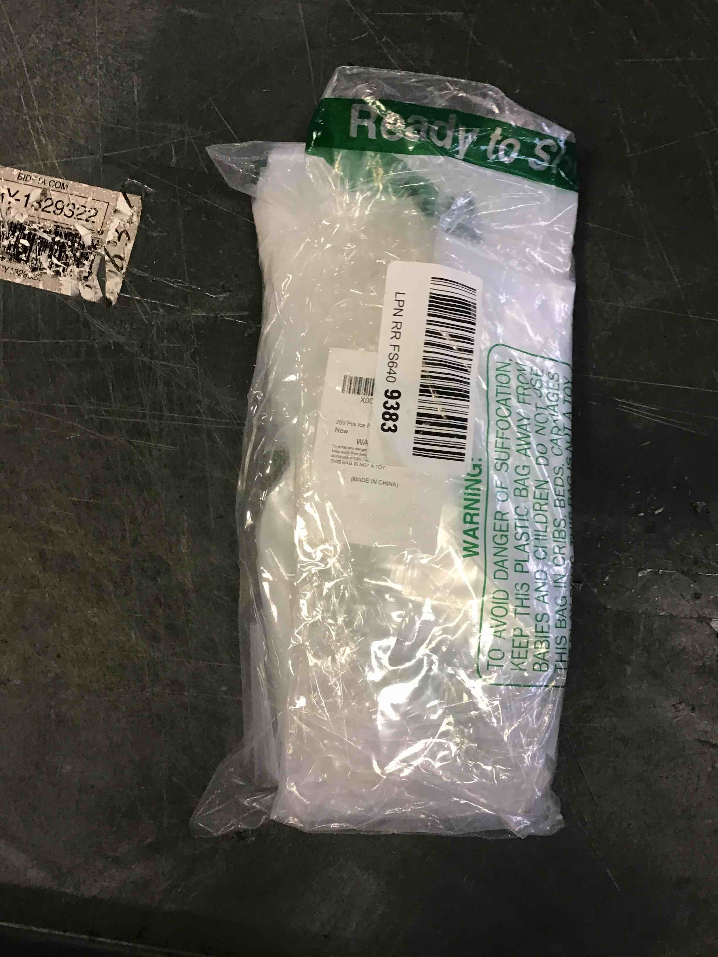 200 Pcs Ice Bags (2.3 x 11.8 in)