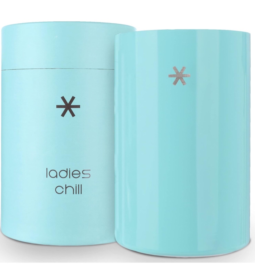 Wine Chiller Bucket - Double Wall Vacuum Insulated Wine Cooler, Wine Bottle Holder for Champagne and Wine Bottles, Keeps Wine Chill, Great Gift for Women, Premium Stainless Steel, Turquoise Blue