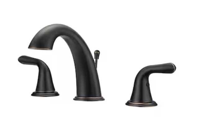 NEW Project Source FW6BC002OB Bathroom Sink Faucet Oil Rubbed Bronze 1233225.