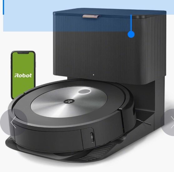 The Advanced j7+ Roomba With Automatic Dirt Disposal