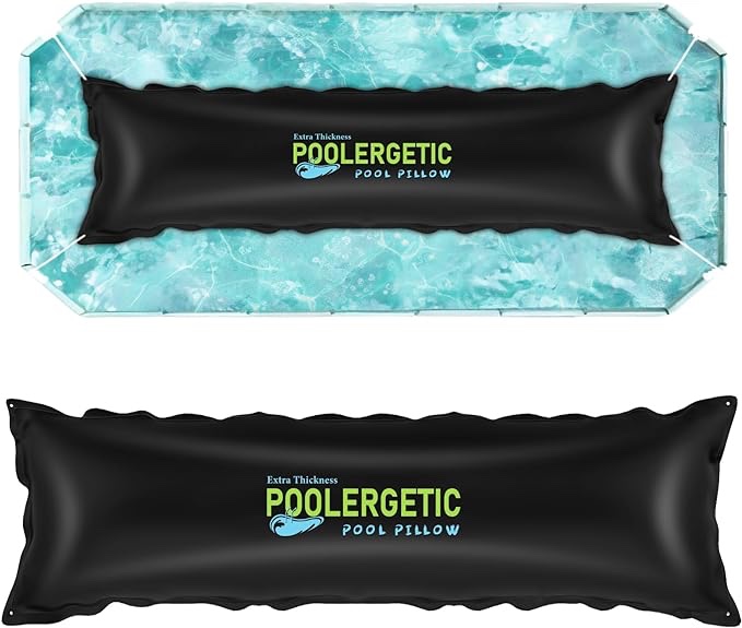 Yankee Pool Pillows for Above-Ground Swimming Pools | Extra Durable 0.4 mm PVC (27 Gauge) Winter Pool Pillow (4x15 ft.)