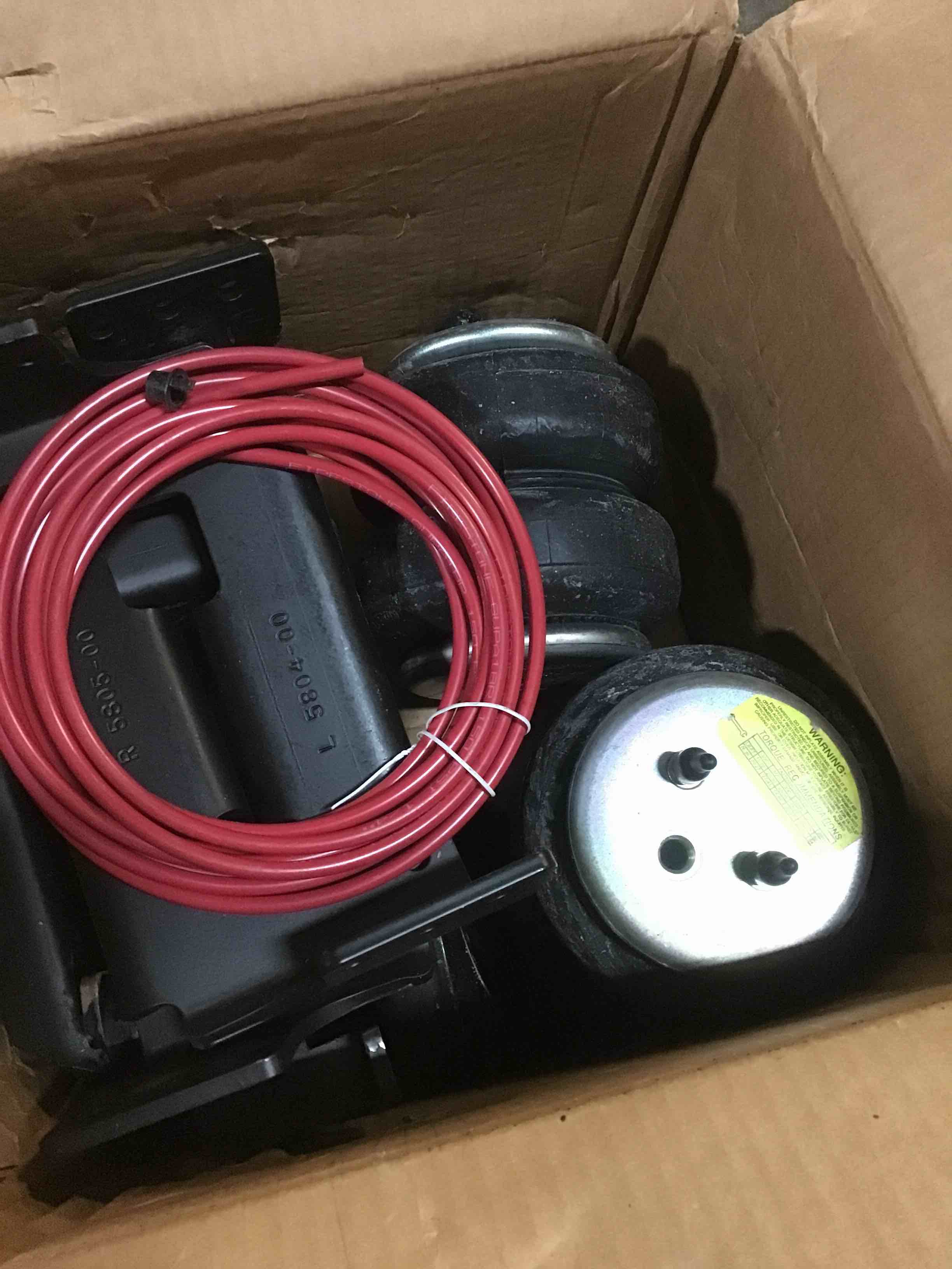 Firestone 2582 Air Helper Spring Kit , Black