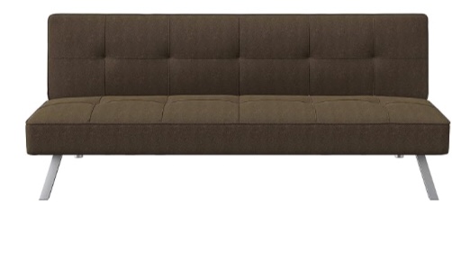 Serta dream convertible corey sofa upholstery Futon, Java