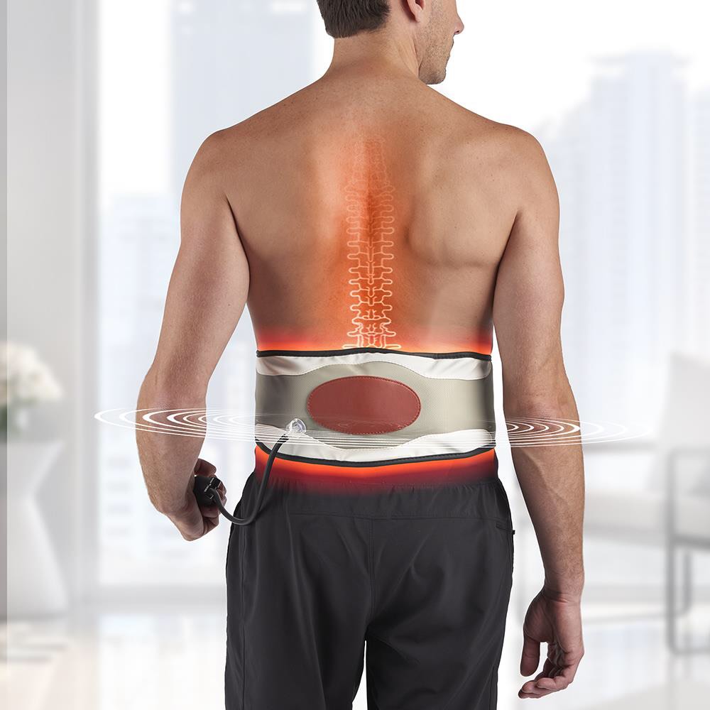 The Cordless Triple Therapy Back Massager