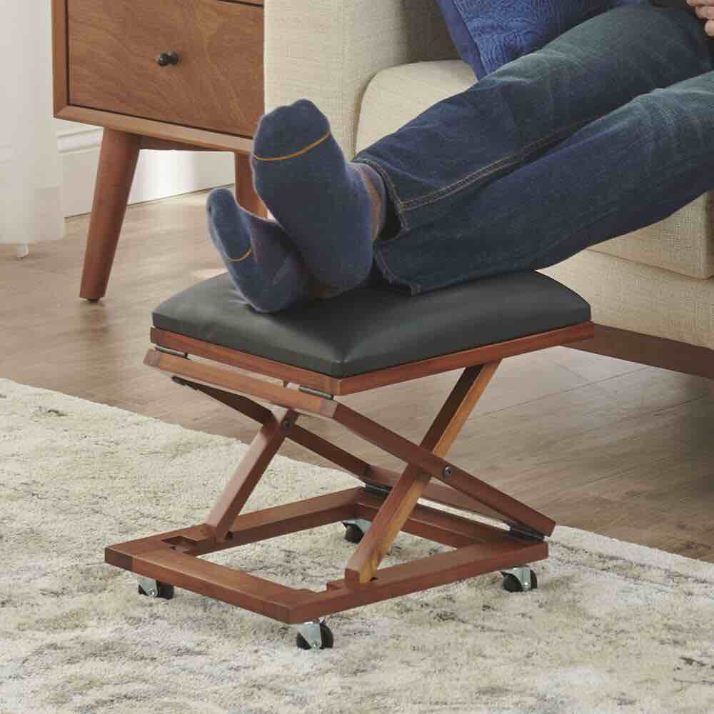 The Adjustable Height Foldaway Ottoman