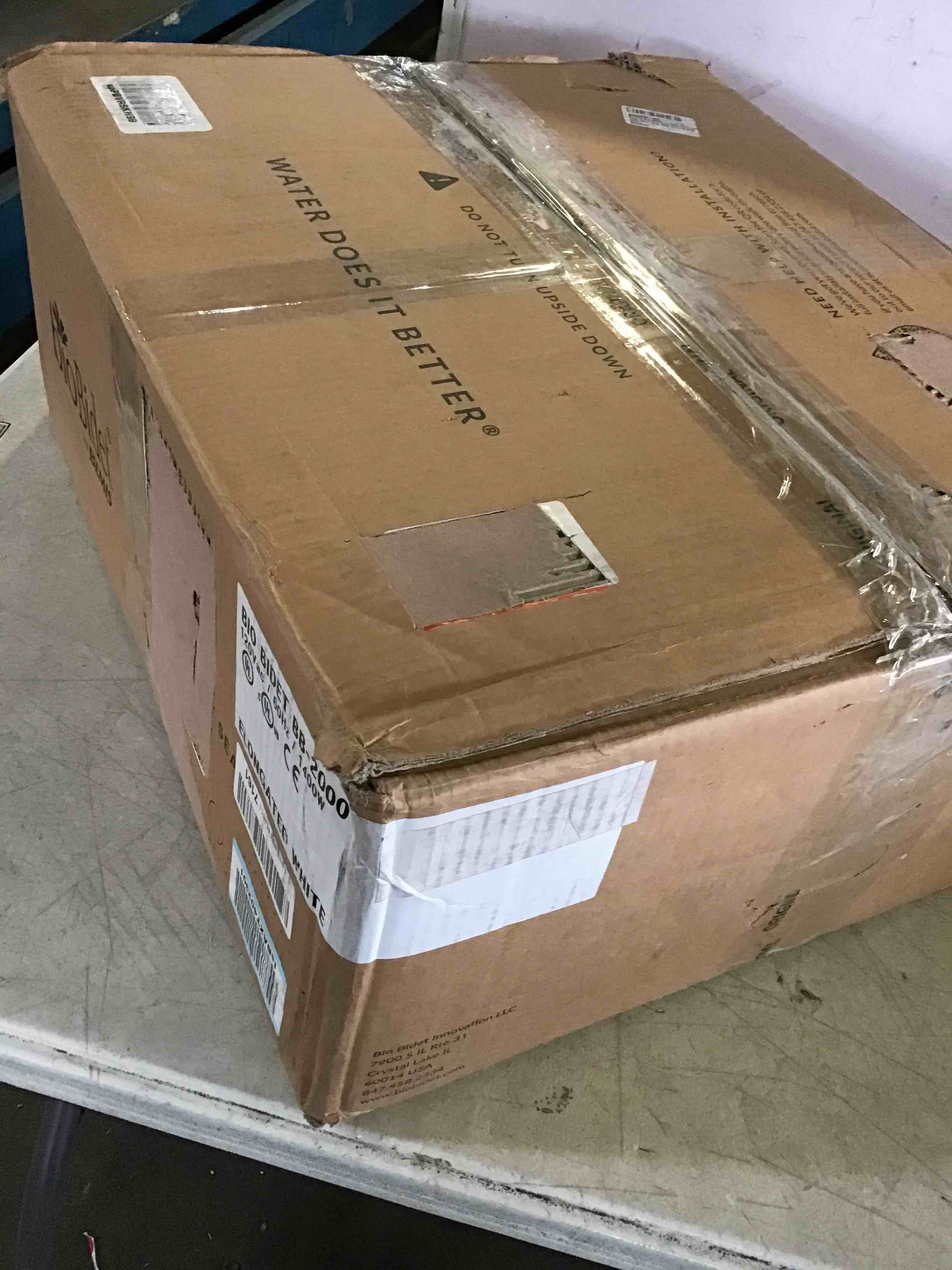 Bio Bidet Bliss BB2000 Elongated White Smart Toilet Seat, Premier Class, Unlimited Warm Water