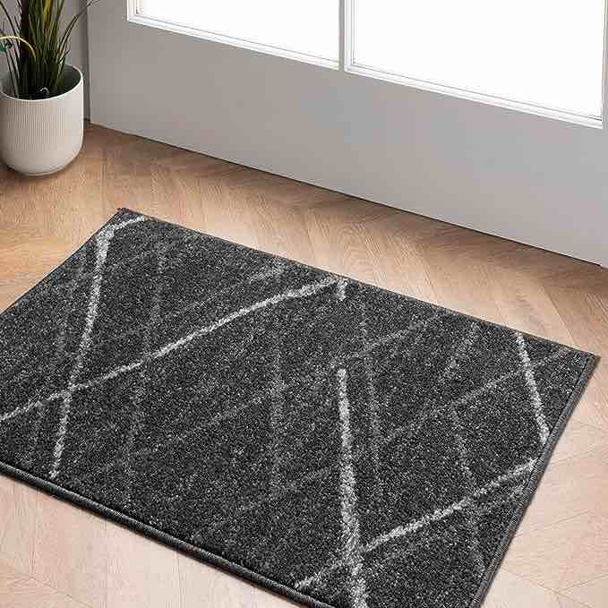 nuLOOM Thigpen Contemporary Area Rug, 3' x 5', Dark Grey