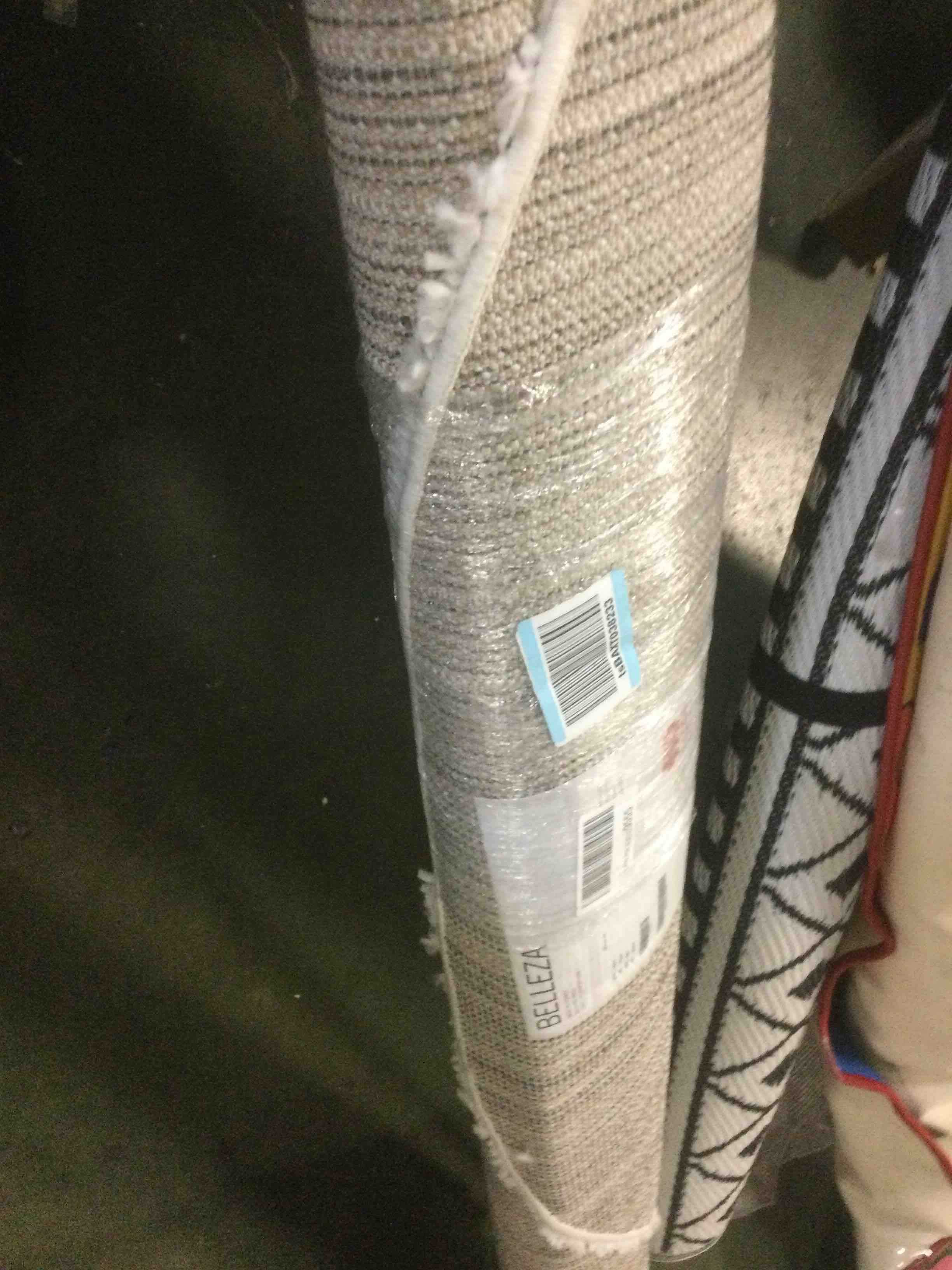 nuLOOM Belleza Shag Rug, Polypropylene, Ivory 6’ Round 