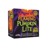 Fun World Pumpkin Pro Halloween Adult Plastic Flaming Pumpkin Light, Fun World, 3.41 x 2.5 x 3.89 inches