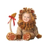 InCharacter Lil' Lion Infant Costume, X-Small (0-6) Brown