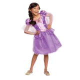 Girls Size XS (3T-4T) Rapunzel Classic Halloween Child Costume Disney Tangled, Disguise