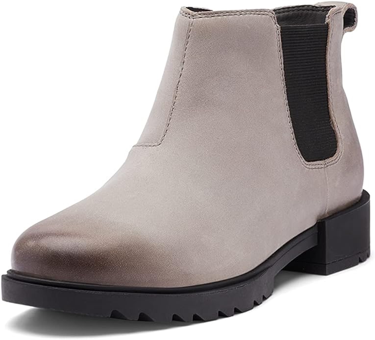 Sorel Women's Emelie II Chelsea Boot — Waterproof Leather Rain Boots size 8.5