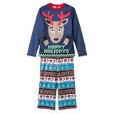 Target Ugly Christmas Sweater Pajamas Children’s Size 4 Happy Holidays Reindeer