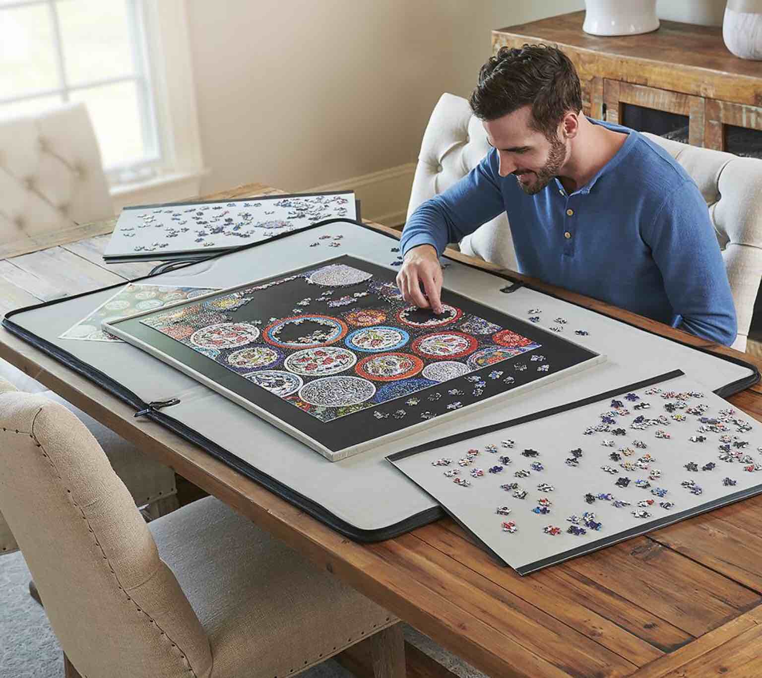 The Stowaway Puzzle Board Caddy