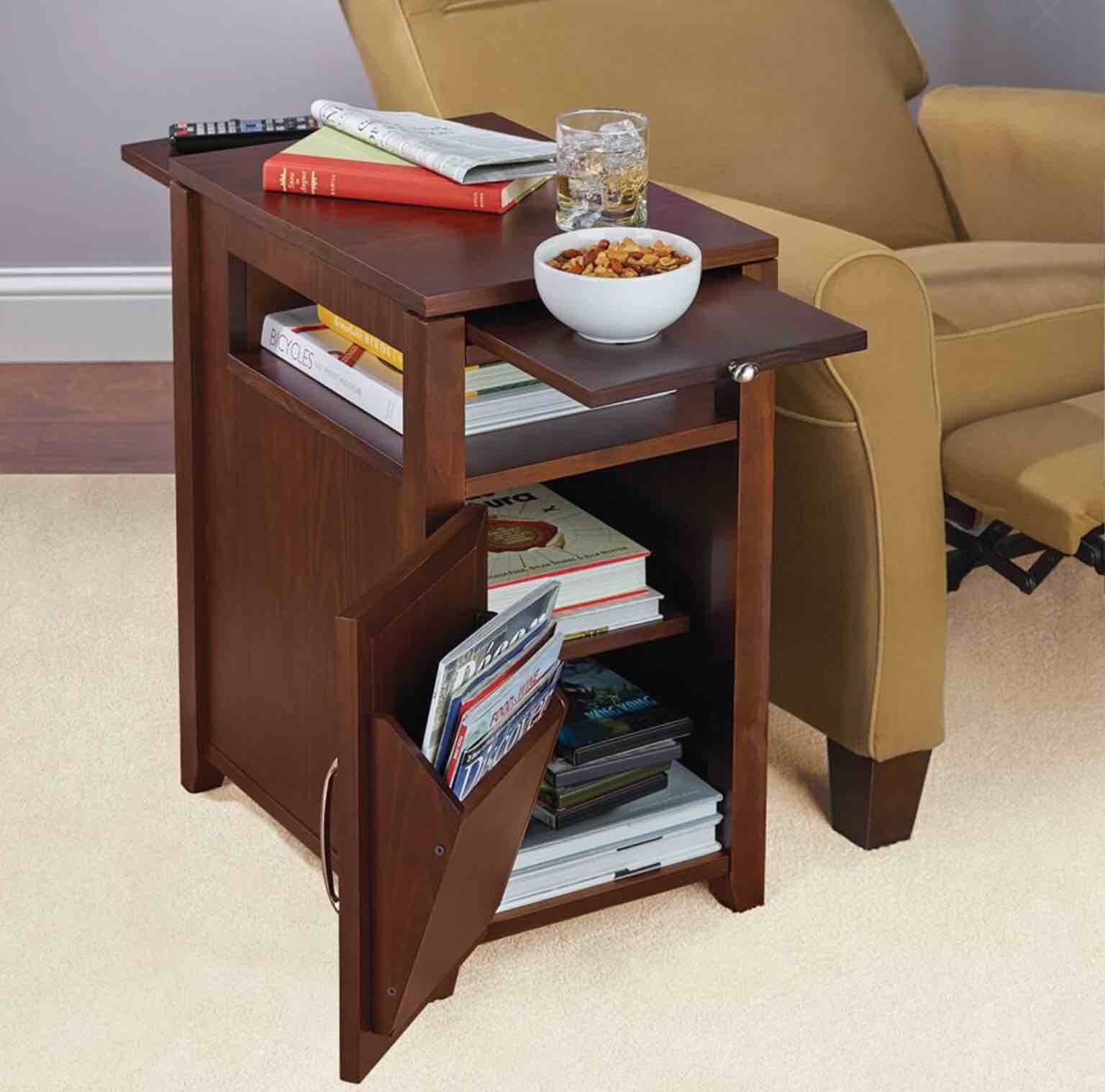 The Easy Access Recliner Side Table