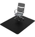 Office Chair Mat: Extra Large Computer Chair Mat for Hardwood Floors 53x45 Inches - Made of Polyethylene & EVA Materials - Non-Skid Chair Mat for Office or Home Use