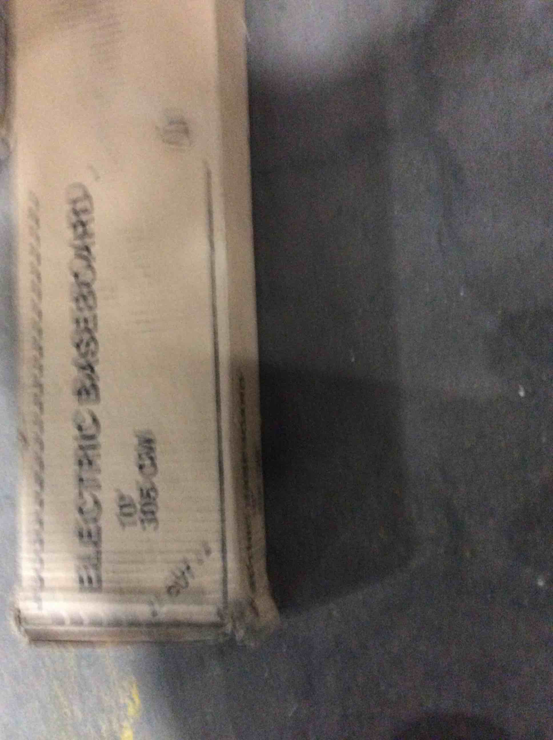 Electric baseboard 10 inches 305 cm picture. similar