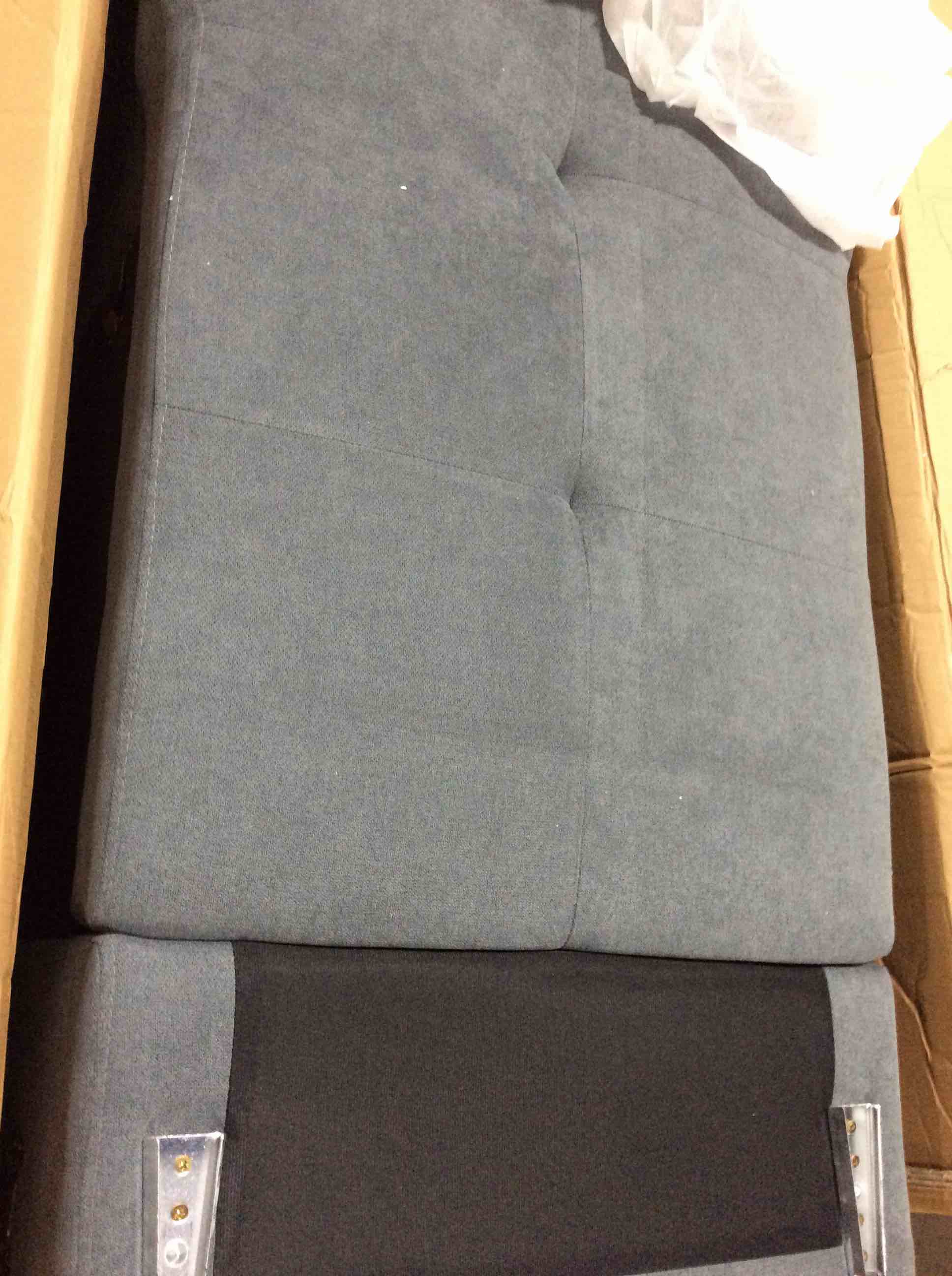  Chase with storage. dark gray. item SF2035DGY 2 of 3 inComplete. Picture similar 57