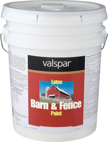 Valspar Paint BARN Fence Oil RED 5G 0700.008