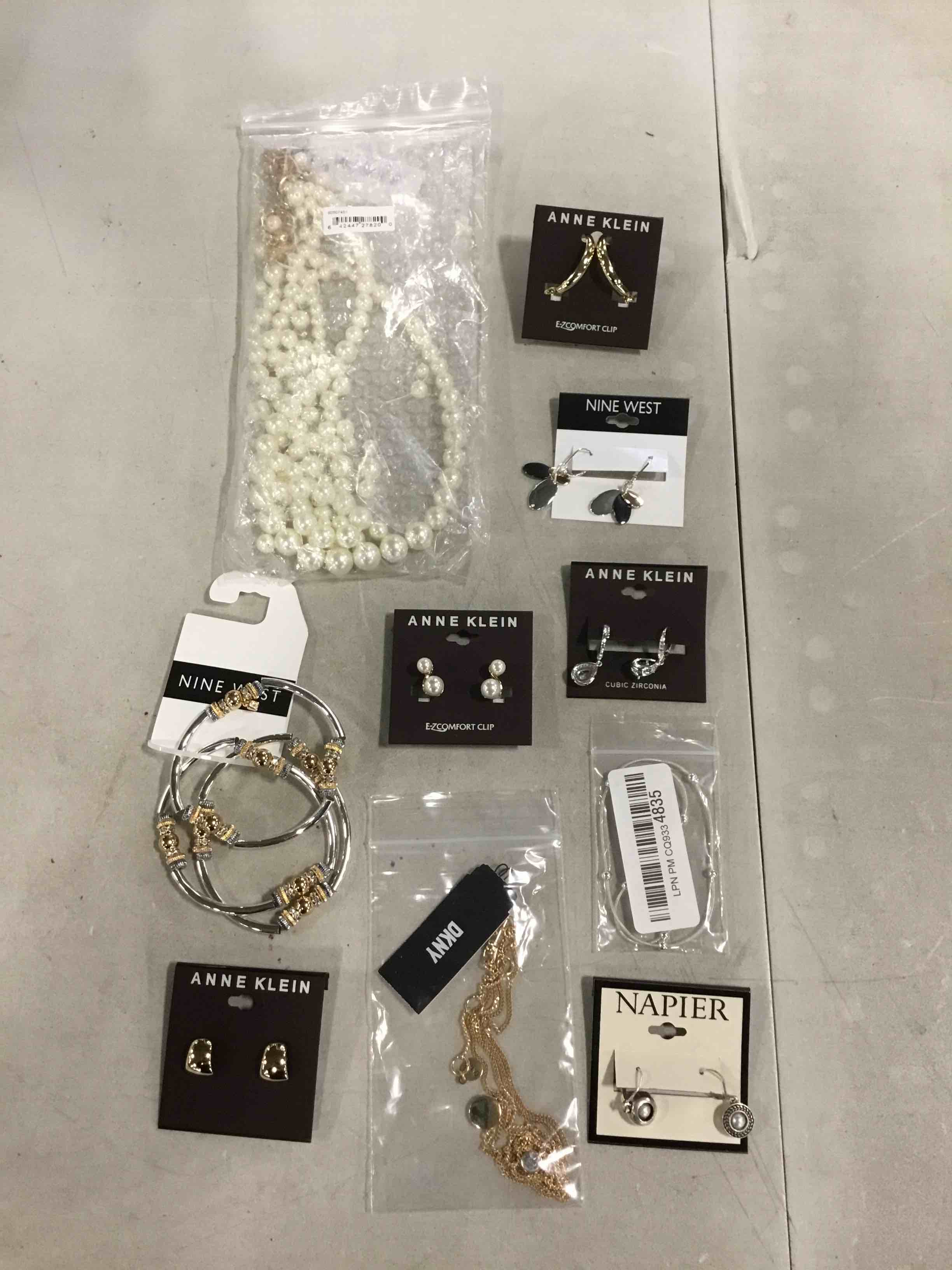 10-Anne Klein-Nine West-Napier & DKNY Assorted Jewelry (Styles, Colors May Vary)