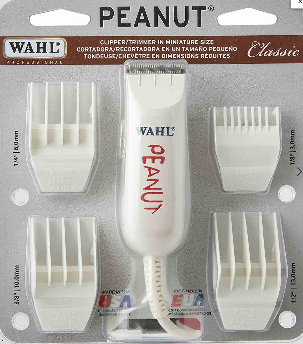 Wahl Professional Peanut Classic Clipper/Trimmer #8685 w/Blade Brush