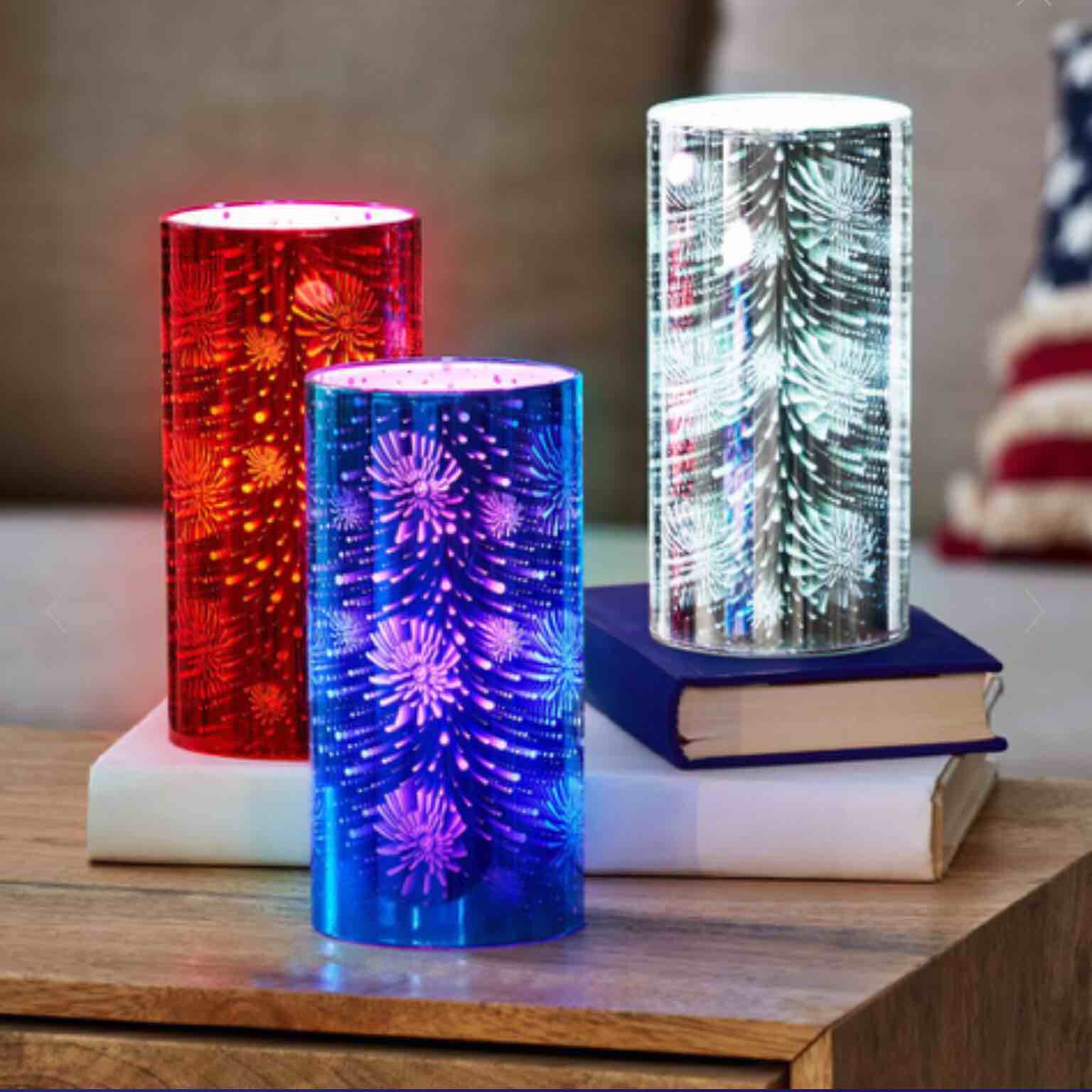 The Flameless Firework Candles